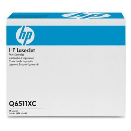 Impression  HP  HP LaserJet Black Print Cartridge Q6511XC prix maroc