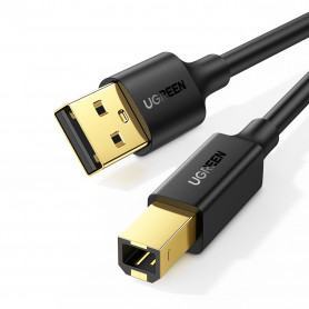 Câble USB 1,5 m USB 2.0 USB-A USB-B Noir - Ugreen 10350 (10350) - prix MAROC 