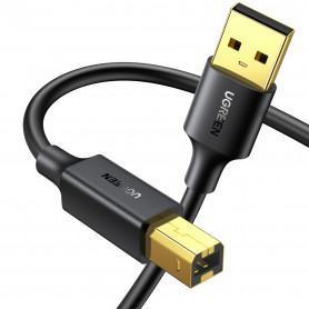 Câble USB 1,5 m USB 2.0 USB-A USB-B Noir - Ugreen 10350 (10350) - prix MAROC 