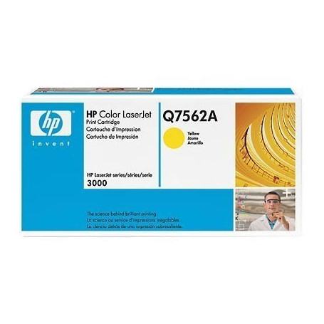 HP Color LaserJet Q7562A Yellow TONER (Q7562A) - prix MAROC 
