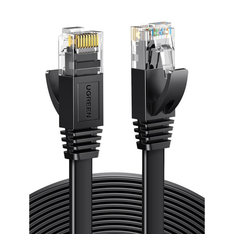 Câble réseau 15M Cat6 U/UTP - Noir - UGREEN (50180) (50180) - prix MAROC 