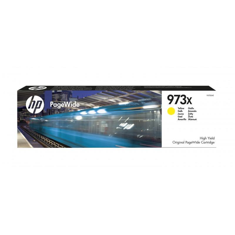 HP 973X cartouche PageWide Jaune grande capacité authentique (F6T83AE) - prix MAROC 