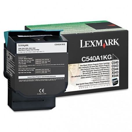 Toner  LEXMARK  C54x, X54x TONER Noir (1K) (C540A1KG) prix maroc