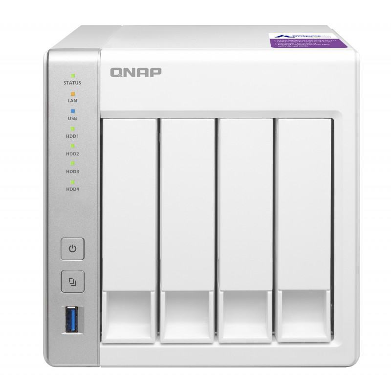 Serveur NAS  QNAP  QNAP TS-431P serveur de stockage NAS Tower Ethernet/LAN Blanc AL212 prix maroc