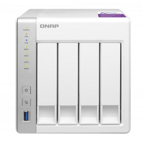 QNAP TS-431P serveur de stockage NAS Tower Ethernet/LAN Blanc AL212 (TS-431P) - prix MAROC 