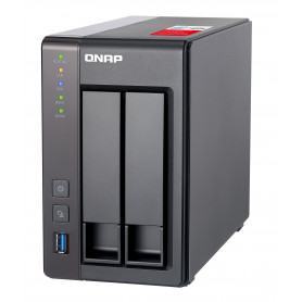 QNAP TS-251+ NAS Tower Ethernet/LAN Gris J1900 (TS-251+-2G) - prix MAROC 