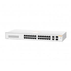 Switch Aruba Instant On 1430 26G 2SFP (R8R50A) - prix MAROC 