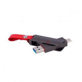 CLE USB HIKVISION 64GB USB 3.2 TYPE-C / USB-A (HS-USB-E304C-64G-U3) - prix MAROC 