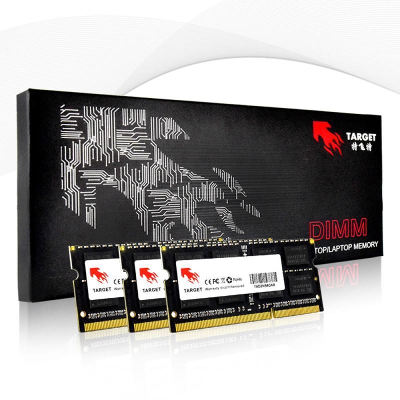 Barette Mémoire RAM Target DDR4 16GB 3200Mhz SODIM - Pc Portable (TAD4NB16GDH-16GB) - prix MAROC 