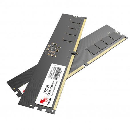 Barette Mémoire RAM Target DDR4 32GB 3200Mhz UDIMM - Pc Bureau (TAD4PC32GDH-32GB) - prix MAROC 
