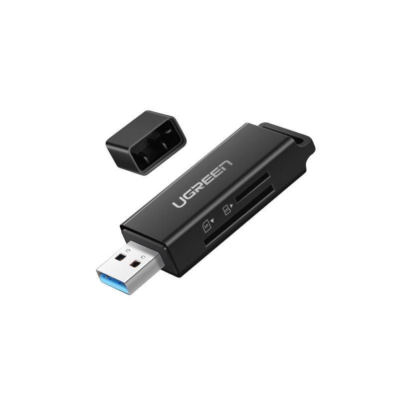 Ugreen 40752 lecteur de carte mémoire USB Noir (40752) - prix MAROC 