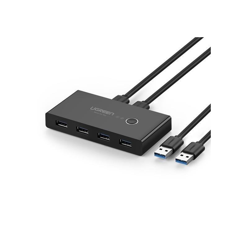 Ugreen Lecteur carte mémoire SD/TF USB 3.0 (2en1) Noir