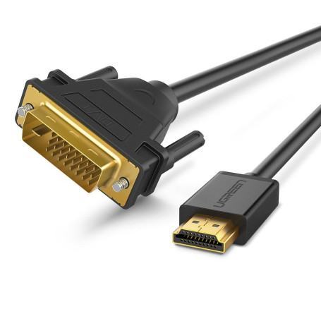 Cable HDMI Male vers DVI 2M - 10135 UGREEN (10135) - prix MAROC 