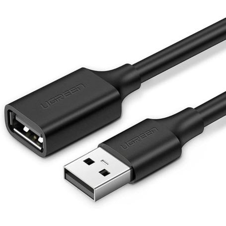 Câble USB 2.0 vers Female USB 2.0 1M - 10314 UGREEN (10314) - prix MAROC 