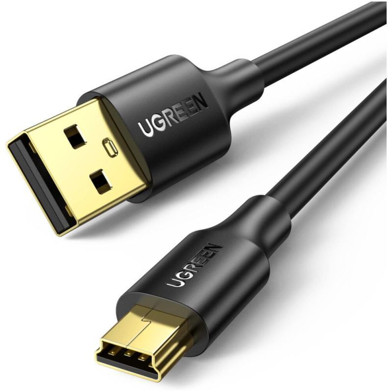 Câble USB 2.0 vers Mini USB 5 Pin 1.5M - 10385 UGREEN (10385) - prix MAROC 