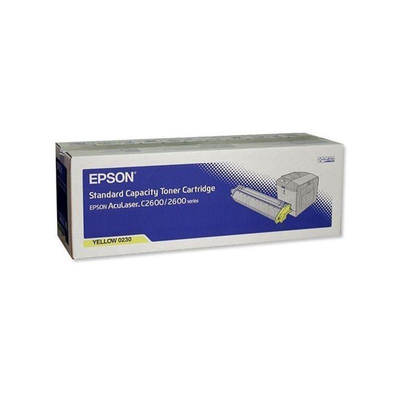 Toner  EPSON  Toner jaune AL-2600N/C2600N Capacite standard (2 000 p) prix maroc