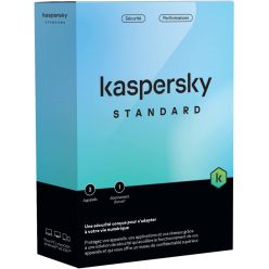 Antivirus KASPERSKY Standard Protection 3 Postes / 1an (KL10418BCFS-FFPMAG) - prix MAROC 