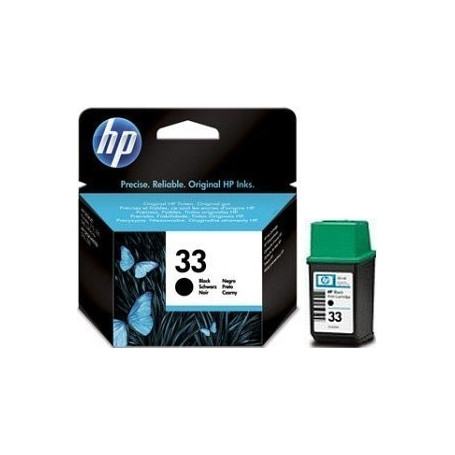 HP 33 Black Inkjet Print Cartridge (51633ME) (51633ME) - prix MAROC 