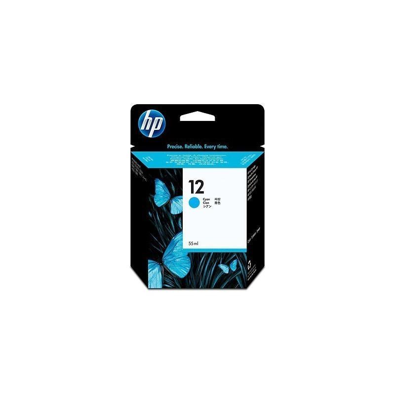 HP 12 Cyan Ink Cartridge C4804A (C4804A) - prix MAROC 