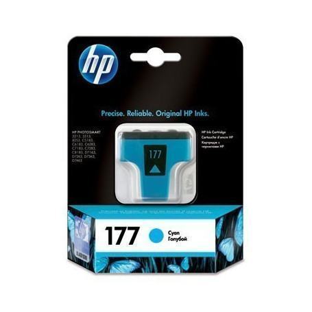 Cartouche  HP  HP C8771HE - Cartouche 177 Cyan Encre Original prix maroc