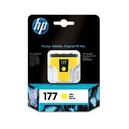 Cartouche  HP  HP C8773HE - Cartouche 177 Yellow Encre Original prix maroc