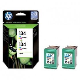 HP 134 2-pack Tri-color Cartouche Cartouches (C9505HE) - prix MAROC 