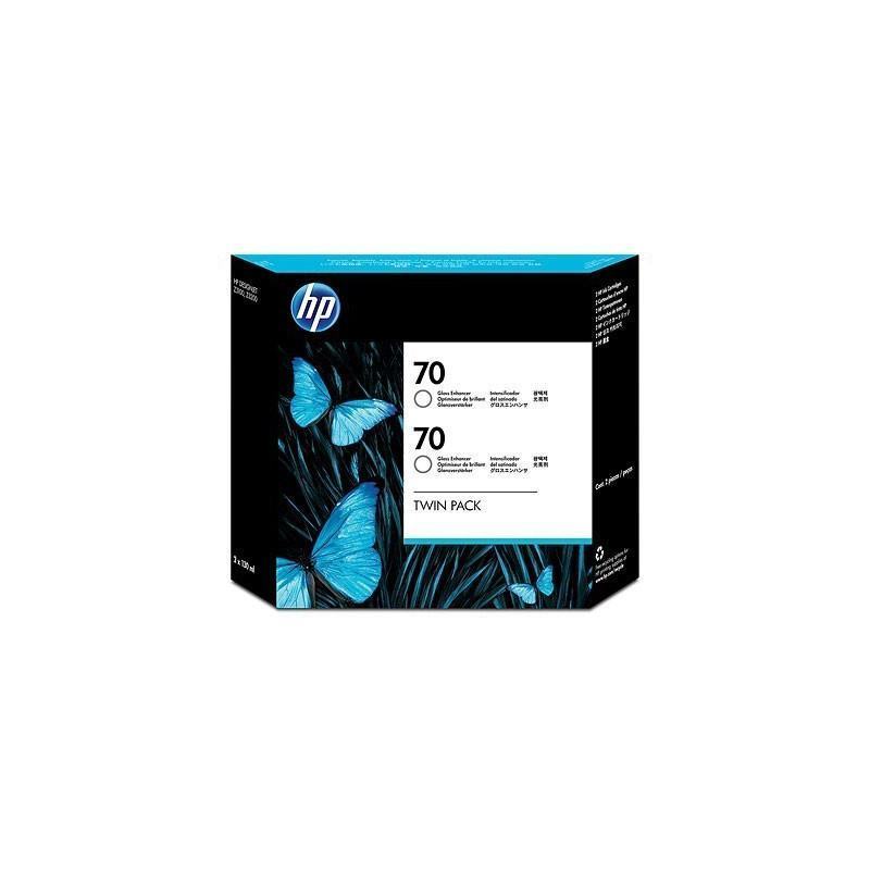 HP 70 2-pack 130-ml Gloss Enhancer Ink Cartridges (CB350A) (CB350A) - prix MAROC 