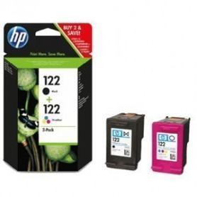 Cartouche  HP  HP 122 pack de 2 cartouches d'encre noir/trois couleurs authentiques(CR340HE) (CR340HE) prix maroc