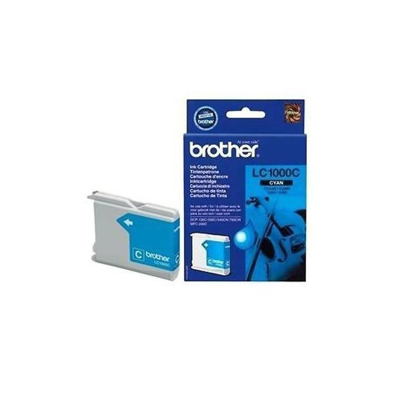 Cartouche  BROTHER  Cartouche brother LC1000C CYAN prix maroc