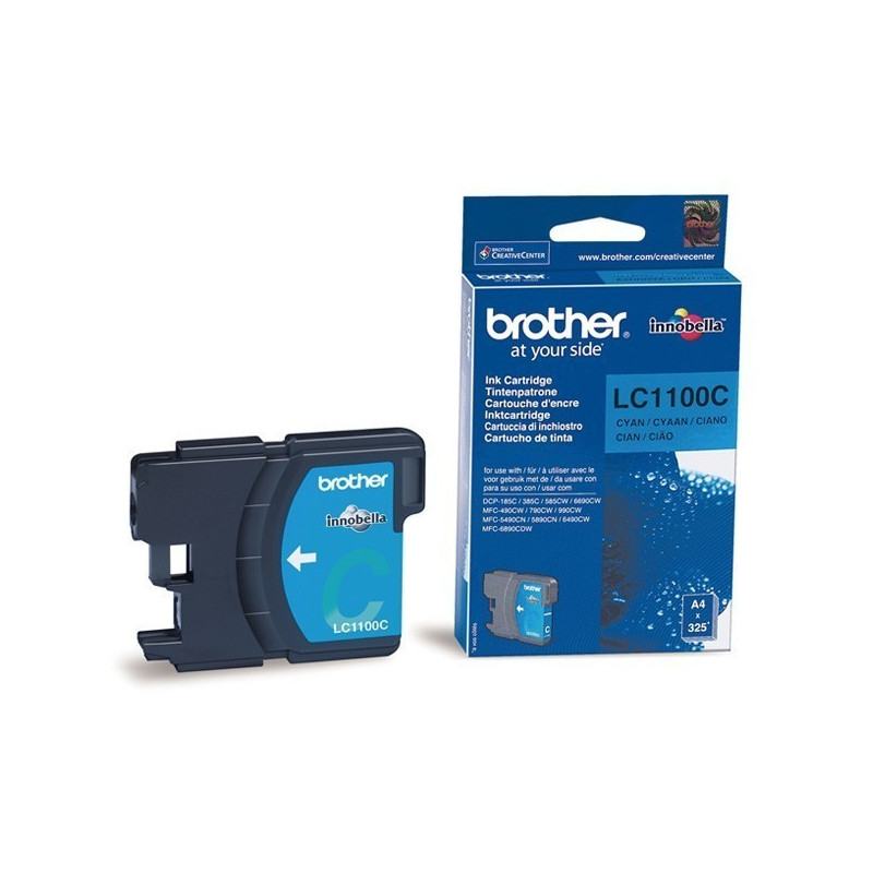 Cartouche  BROTHER  Cartouche brother LC1100C CYAN prix maroc
