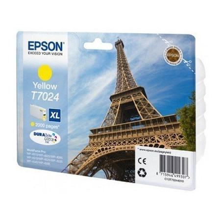 Encre Jaune XL "Tour Eiffel" WP-40xx/WP-45xx (2 000 p) (C13T70244010) à 370,00 MAD - linksolutions.ma MAROC