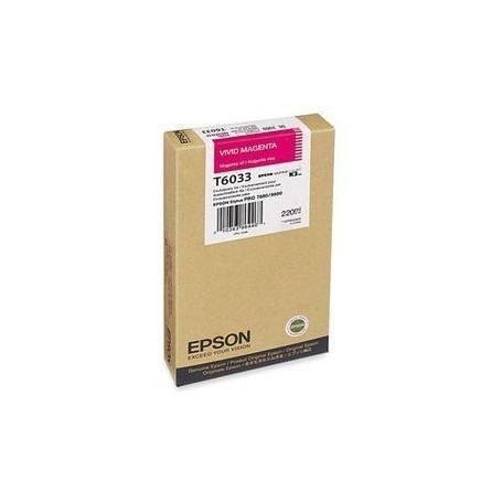 Cartouche  EPSON  Encre Pigment Vivid Magenta SP 7880/9880 (220ml) prix maroc