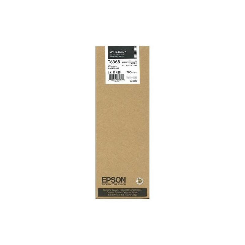 Encre Pigment Noir mat SP SP 7700/9700/7900/9900/7890/9890 (700ml) (C13T636800) - prix MAROC 