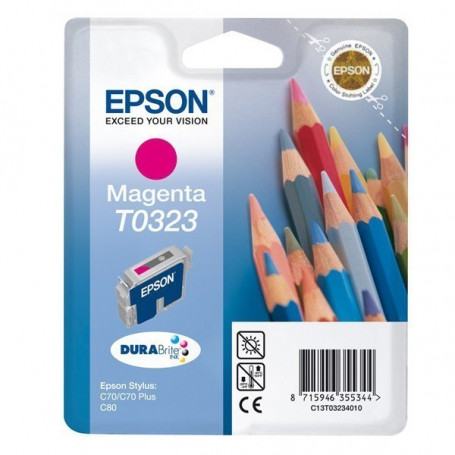 Epson Encre pigment magenta STYLUS C70/C80 (C13T03234010) - prix MAROC 