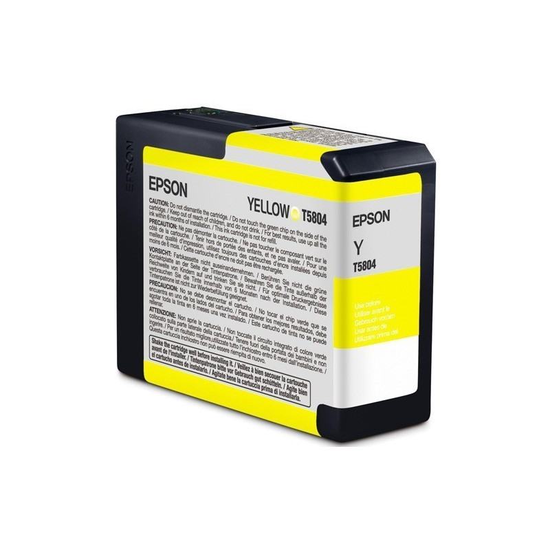 Encre Pigment jaune SP 3800 (C13T580400) - prix MAROC 