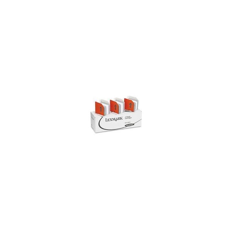 Autres consommables  LEXMARK  Recharge d'agrafes (3 x 5K agrafes) (12L0252) prix maroc