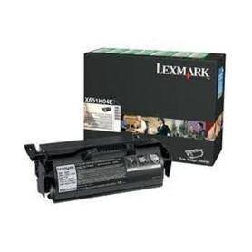 Toner  LEXMARK  X65x TONER Noire haute capacité pour étiquettes (25K) (X651H04E) prix maroc