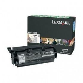 Toner  LEXMARK  X654,X656,X658 toner Noire très haute capa. pour étiquettes (36K) (X654X04E) prix maroc