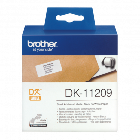 Etiqueteuse  BROTHER  Petites étiquettes d'adressage 29x62 mm - DK11209 prix maroc