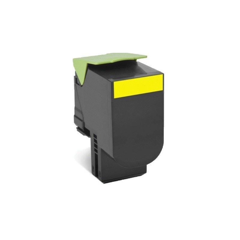 Lexmark 802XYE Yellow Extra High Yield Toner Cartridge (80C8XYE) à 1 313,00 MAD - linksolutions.ma MAROC