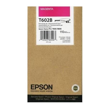 Toner  EPSON  Encre Pigment Magenta SP 7800/9800 (110ml) prix maroc