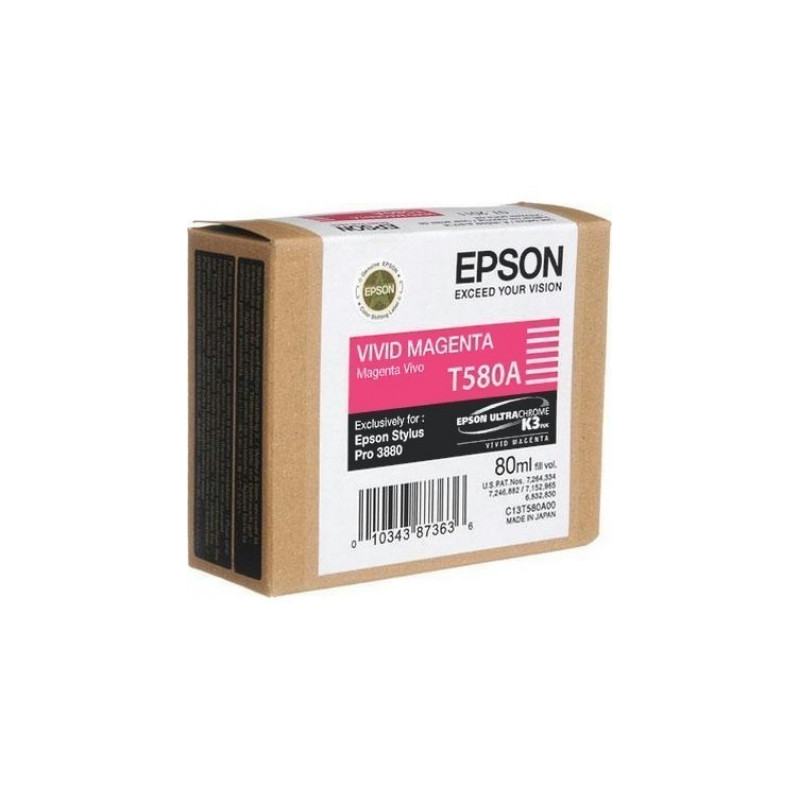 Toner  EPSON  Encre Pigment Vivid Magenta SP3880 (80ml) prix maroc