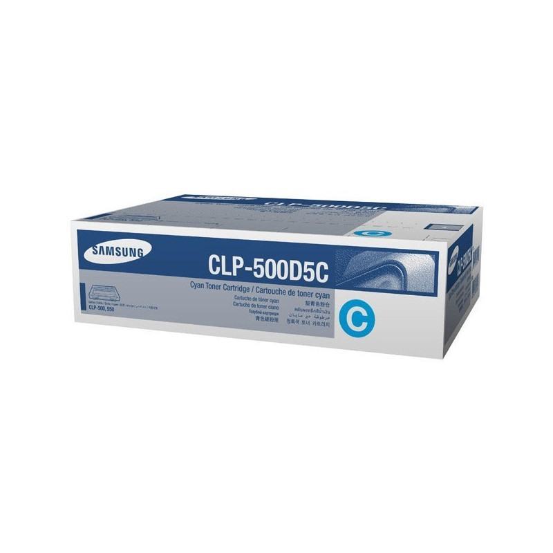 Toner Samsung 500D5C Cyan (CLP-500D5C/SEE) (CLP-500D5C/SEE) à 1 935,00 MAD - linksolutions.ma MAROC
