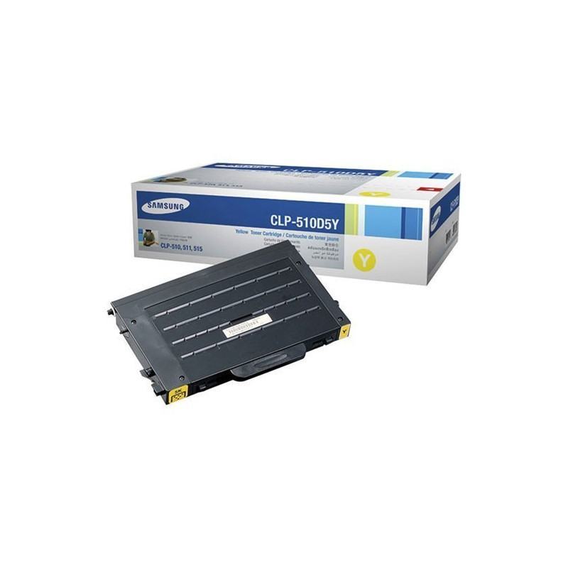 Toner Samsung 510D5Y Yellow (CLP-510D5Y/SEE) (CLP-510D5Y/SEE) à 1 632,00 MAD - linksolutions.ma MAROC
