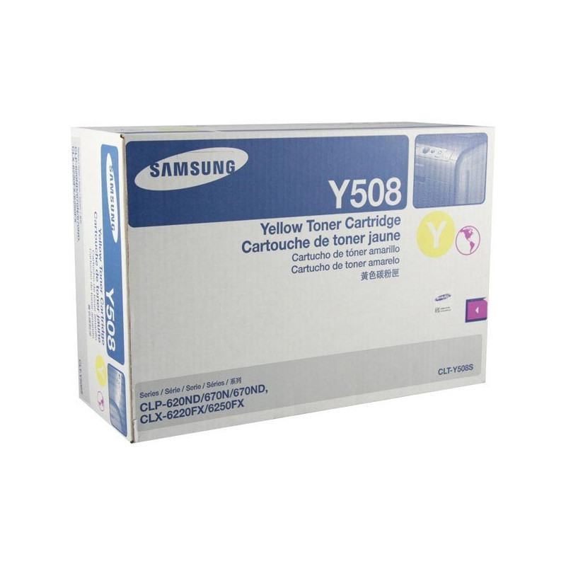Toner Samsung Y508S Yellow (CLT-Y508S/SEE) (CLT-Y508S/SEE) - prix MAROC 