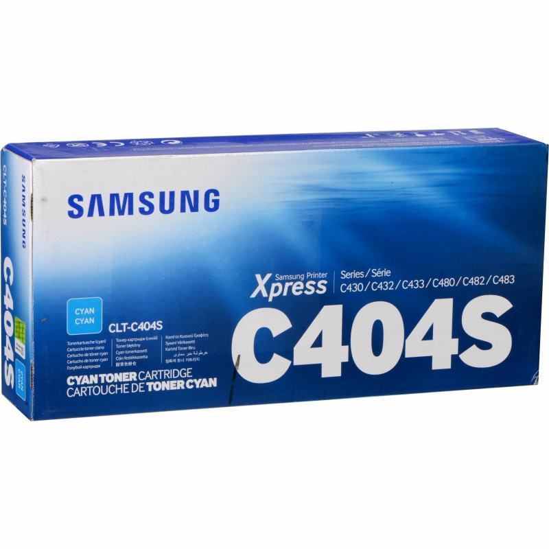 Toner Samsung C404S Cyan (CLT-C404S/SEE) (CLT-C404S/SEE) à 791,00 MAD - linksolutions.ma MAROC