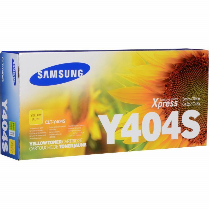 Toner  SAMSUNG  Toner Samsung Y404S Yellow (CLT-Y404S/SEE) prix maroc