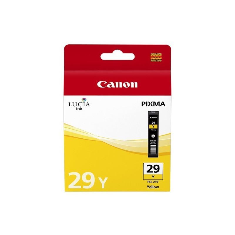 Cartouche Canon PGI-29Y  Yellow (4875B001AA) à 342,00 MAD - linksolutions.ma MAROC