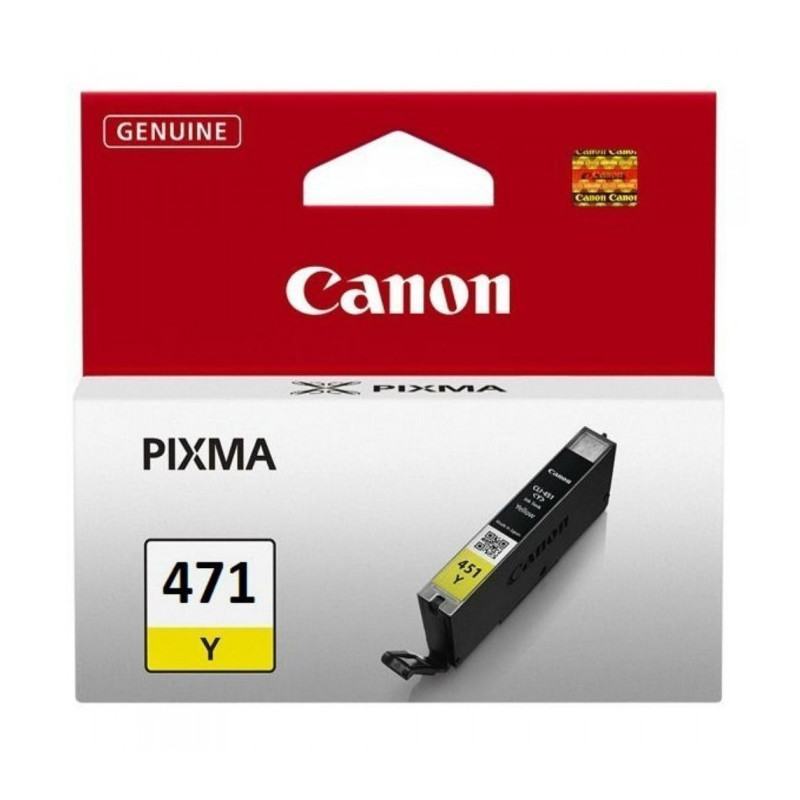 Cartouche Canon CLI-471 Y (0403C001AA) - prix MAROC 