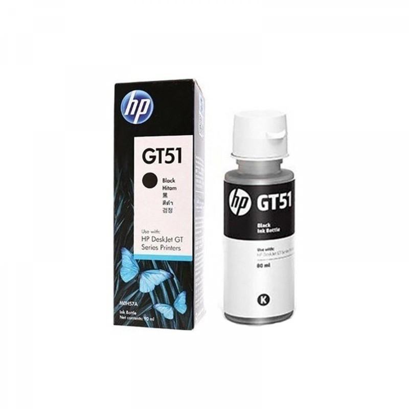Bouteille d'encre noire HP GT51 authentique(M0H57AE) (M0H57AE) - prix MAROC 